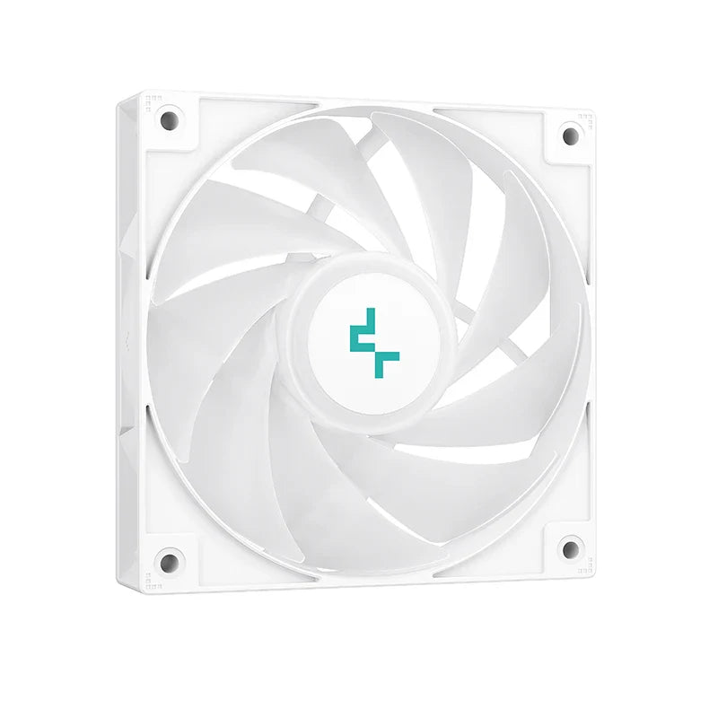 DEEPCOOL AG400 CPU Air Cooler — 4 Heat Pipe ARGB PWM Radiator, 220W TDP for Intel LGA1700/1200/115X/1151/1155 & AMD AM4/AM5