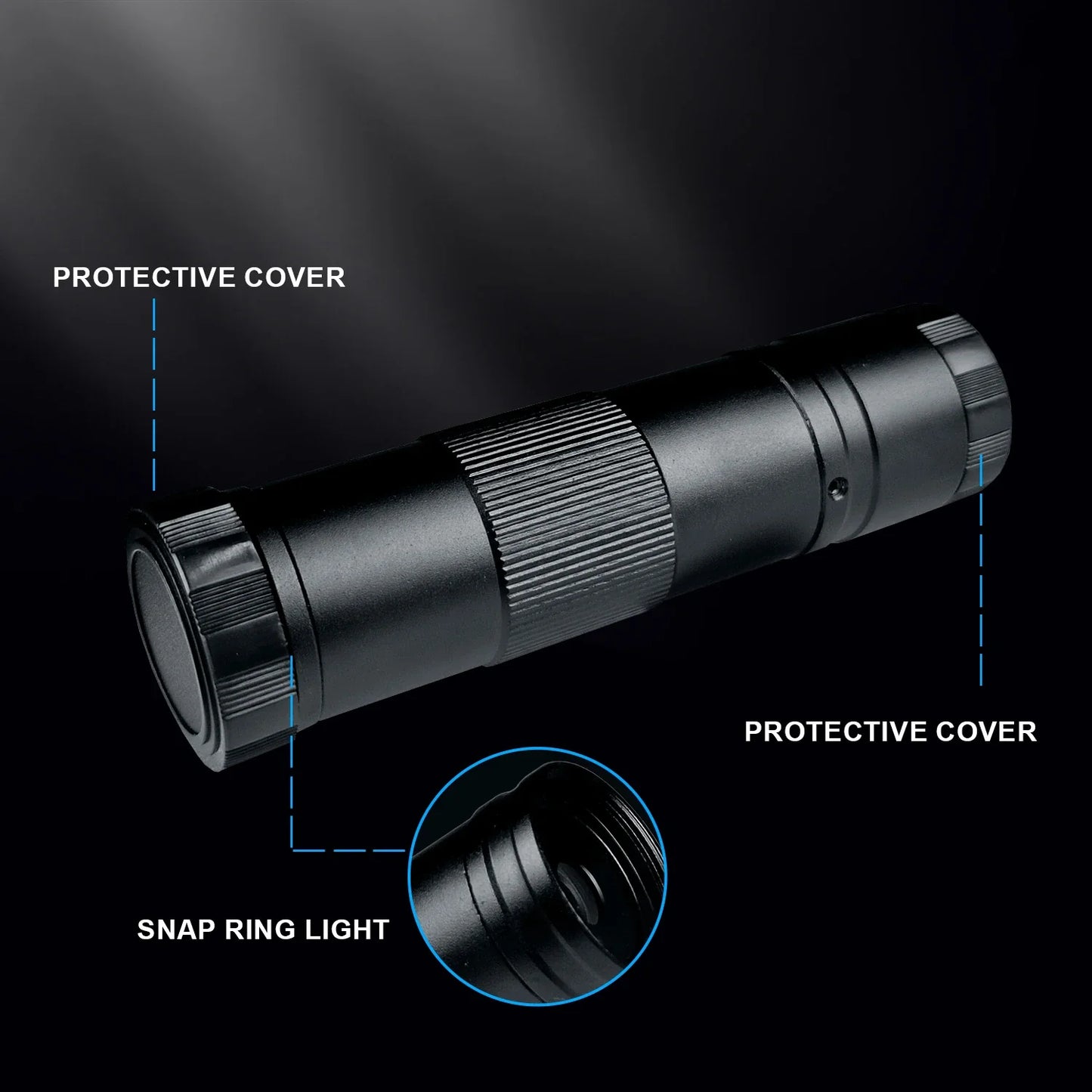 1-150X Zoom Lens Digital Microscope – 4K 48MP HD Industrial Camera with HDMI & Type C for Electronics Soldering