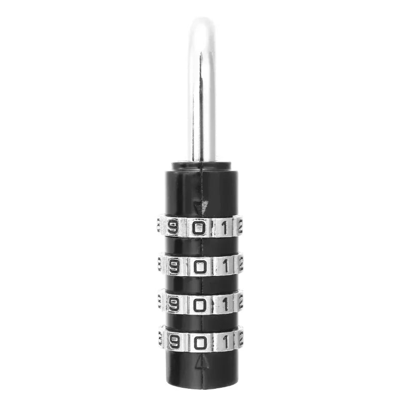 Metal 4-Digit Code Lock – Waterproof Outdoor Padlock for Suitcases, Luggage, Home Lockers & Room Security