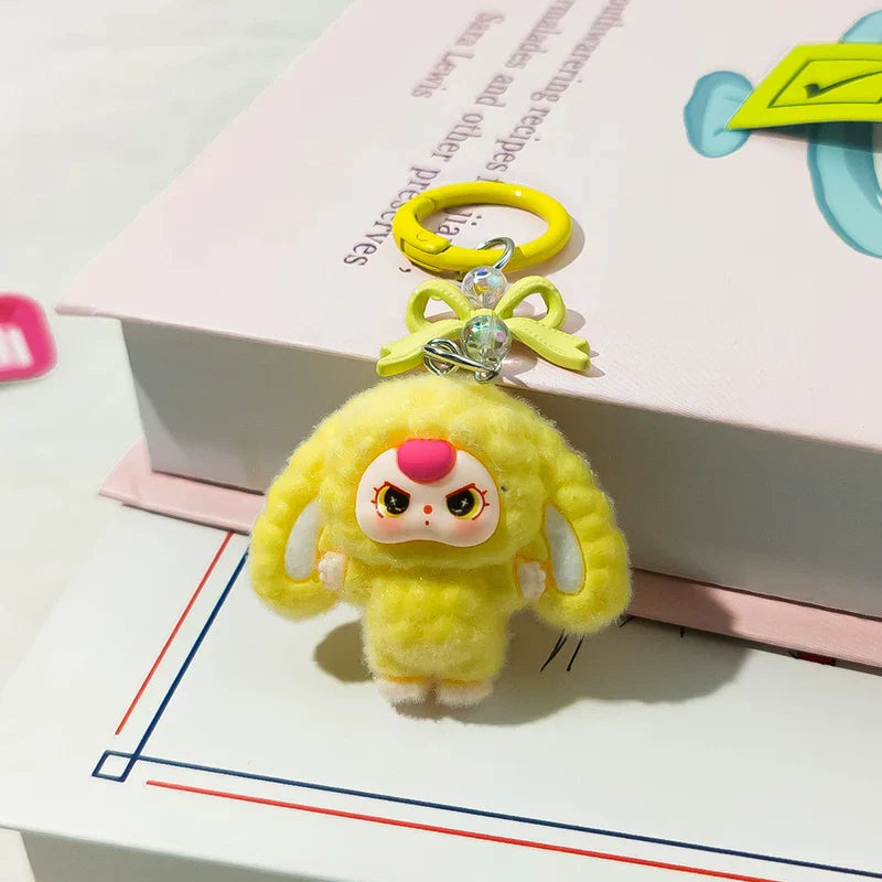 Cartoon Key Ring – Cute Backpack Pendant Gift for Students and Couples