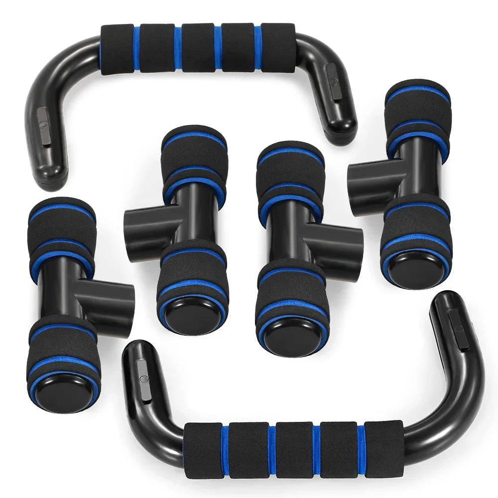 Healthy Abdominal Wheel 5-in-1 Fitness Set — Indoor Push-Up Stand & Multifunctional Home Exercise Equipment