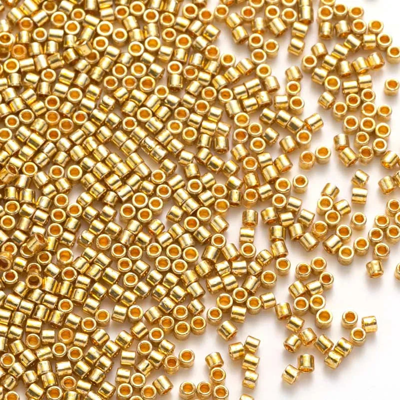 MKY 2.0MM Metallic Glass Beads - Loose Beads for DIY Handmade Crochet & Jewelry Crafts