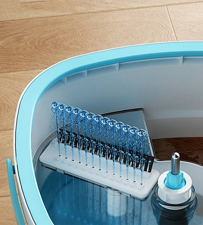 360° Spin Squeeze Mop for Floor Cleaning | Easy-Drain Household Mop with Handle | Home Cleaning Broom & Mop Tool Set