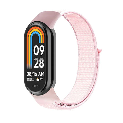 Nylon Sport Loop Strap for Xiaomi Mi Band 9 8 NFC – Replacement Wristband for Mi Band 7 6 5 4 3