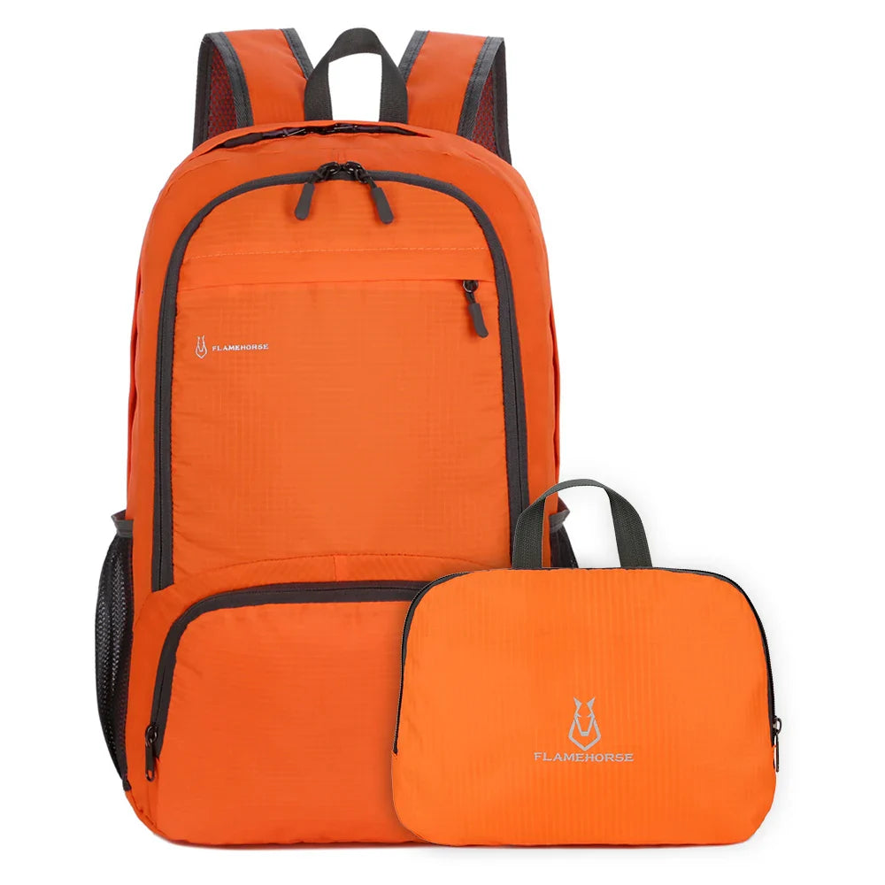 Lightweight Foldable Backpack - Waterproof Packable Daypack for Men & Women, Travel, Hiking, Outdoor Cycling & Camping Bag