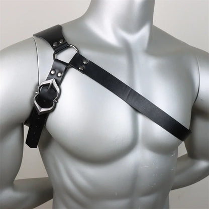 Medieval Viking & Pirate Leather Belt – Sword, Axe, Mace, and Tomahawk Holder with Metal Rings for LARP
