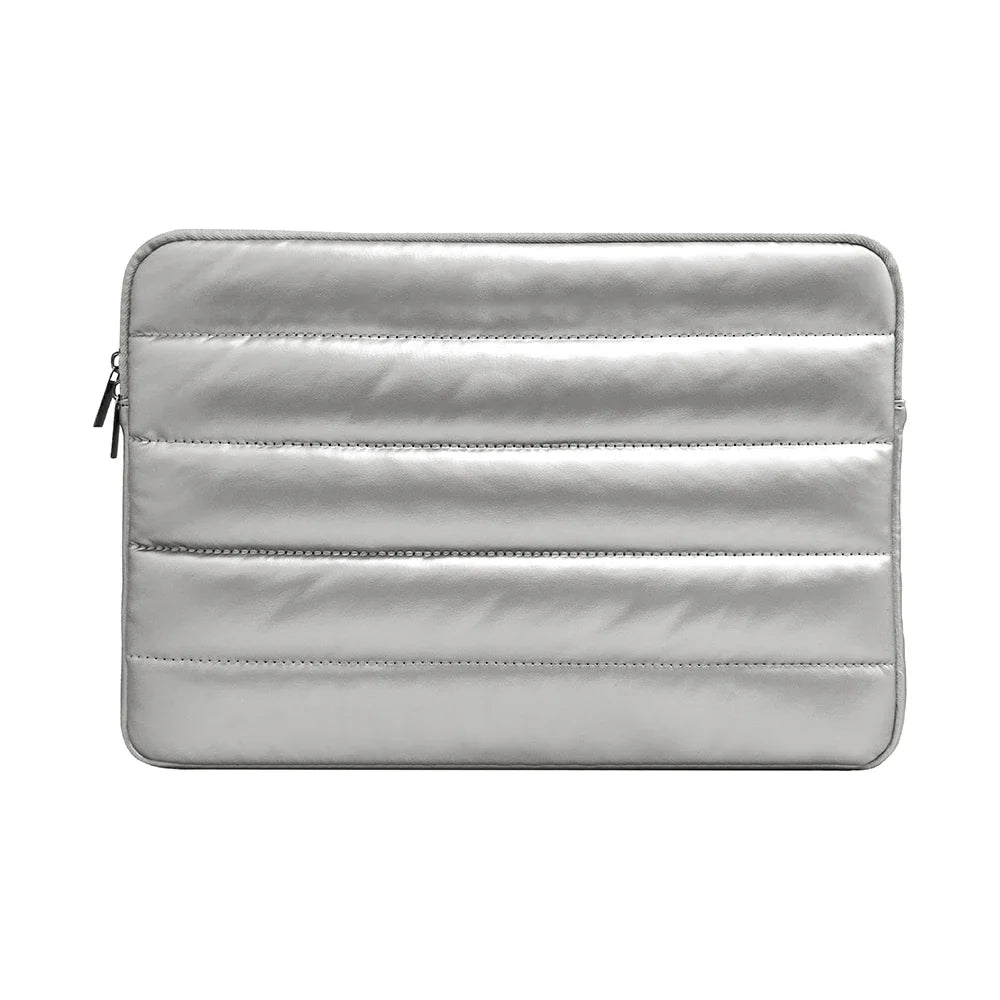 Puffy Laptop Sleeve 13-14 Inch — Protective Laptop Cover for Women, Fits iPad Pro 12.9, MacBook Pro 14, MacBook Air 13, and Tablets