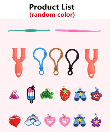 Creative Rainbow Loom Bands Set – Colorful DIY Rubber Bracelet Making Kit for Girls’ Crafts and Birthday Gifts
