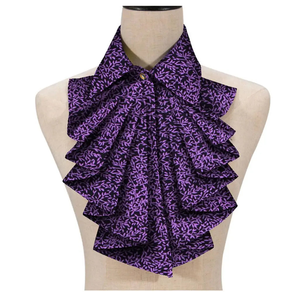 African Print Ankara Triangle Tie for Women - Stylish Wax Fabric Cravat WYA027