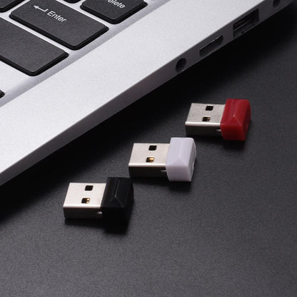 Black Mini USB 2.0 Pen Drive – High-Speed 64GB & 128GB Oval Flash Memory Stick with Keychain, Ideal Business Gift