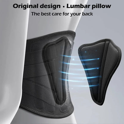 Lower Back Support Brace for Pain Relief – Adjustable Lumbar Support Belt for Work Lifting, Scoliosis & Waist Stabilization Comfort Wrap