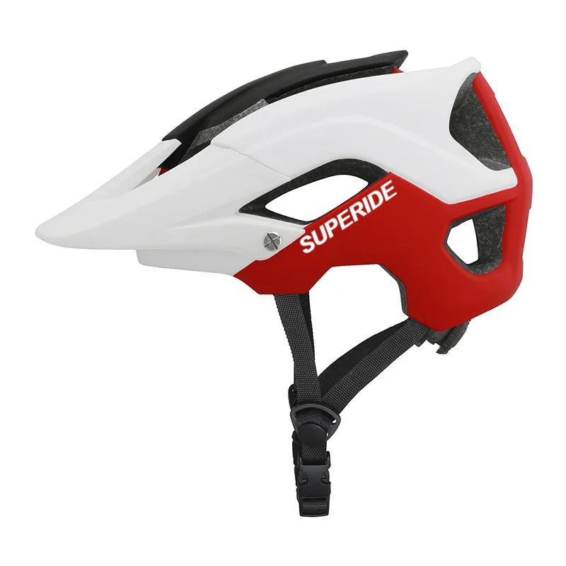 SUPERIDE Outdoor Cycling Helmet - Breathable Ultralight XC MTB Bicycle Helmet, Integrally-Molded Mountain & Road Bike Safety Gear