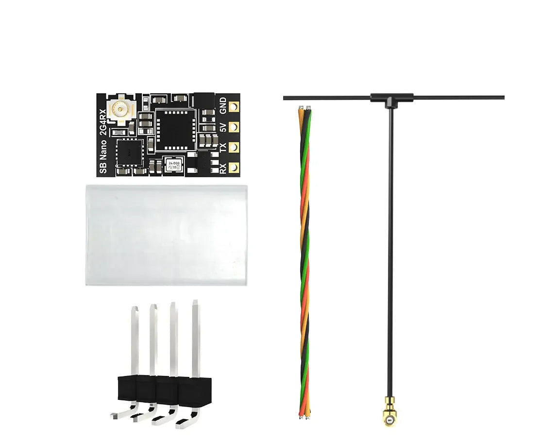 SpeedyBee Nano 2.4G ExpressLRS (ELRS) Receiver – Long Range FPV Drone DIY Parts for Freestyle Flying