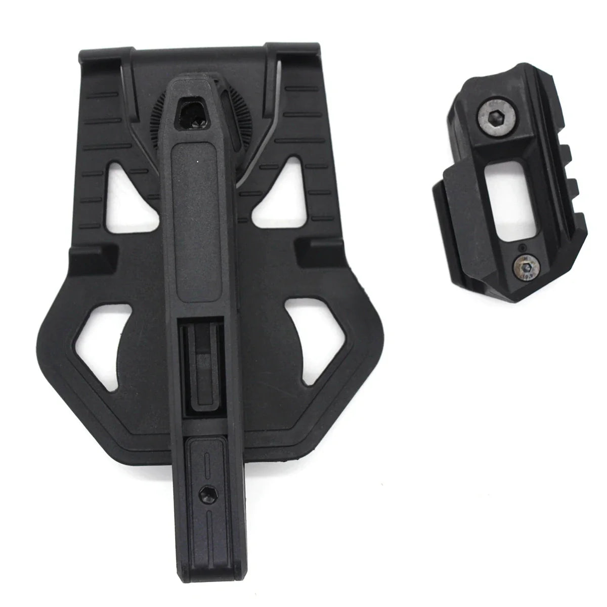 Tactical Gun Holster – Hunting Waist Pistol Case for 9mm Glock, SW40, & 357 with Rail