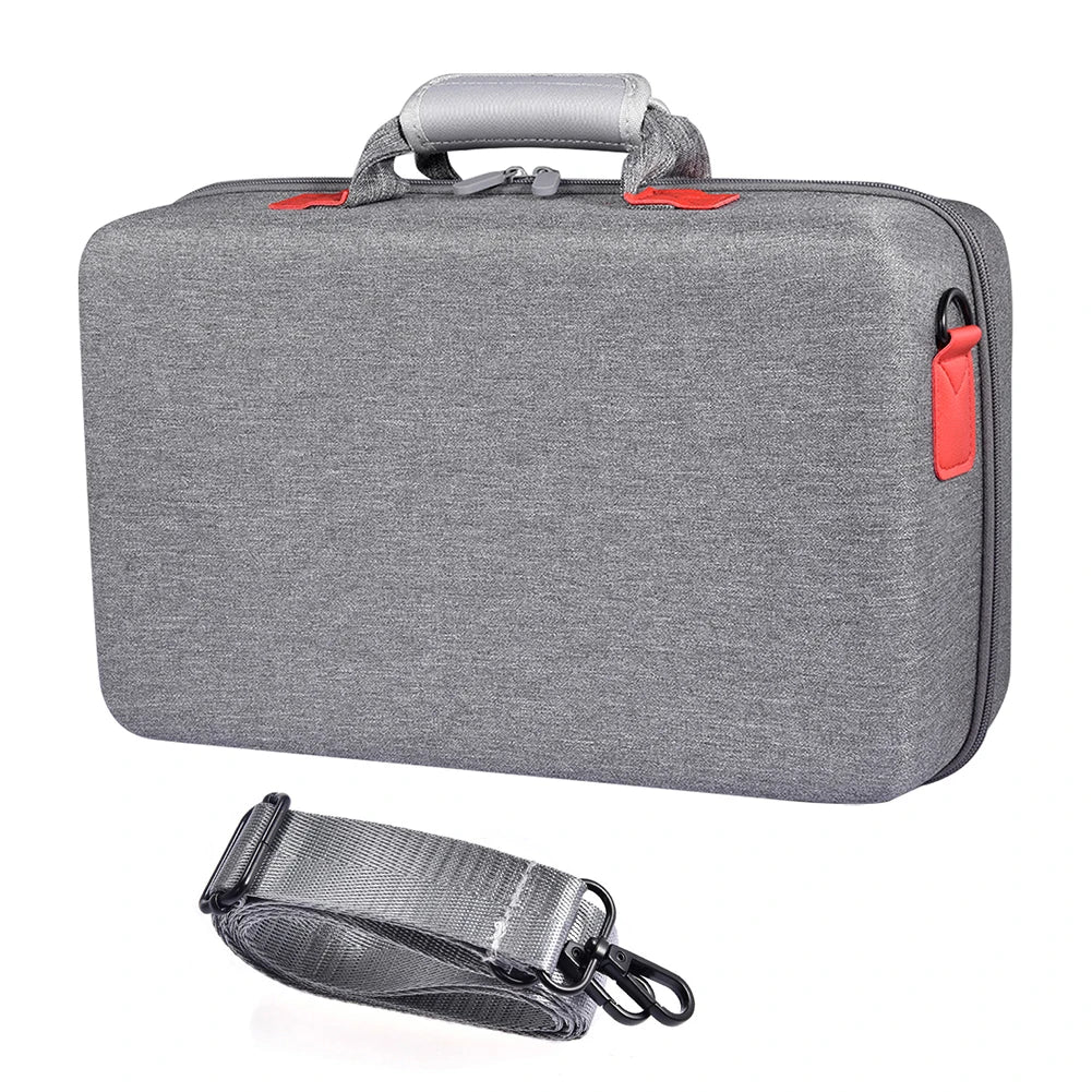EVA Hard Carrying Case Handbag for PS5 Slim – Shoulder Strap Storage Bag for Disc & Digital Edition Console