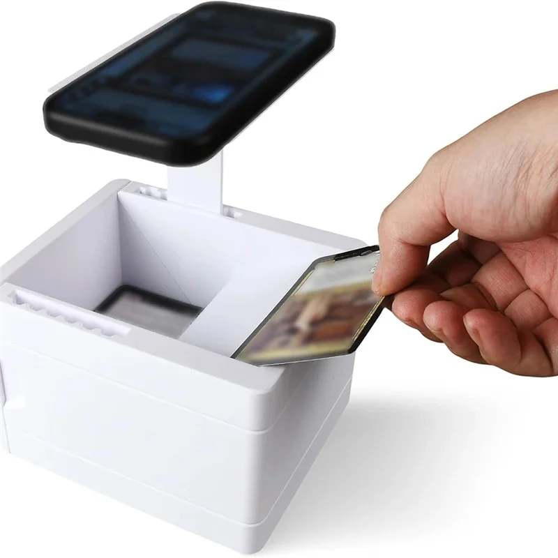 ABZZ MTG Card Scanner Stand - Trading Card Scan Holder with Quick Scan Function for Game Cards