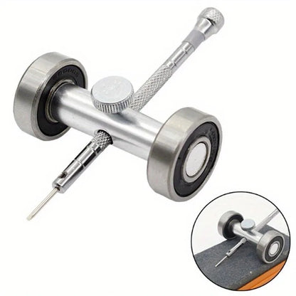 Watchmaker Screwdriver Sharpening Guide - Metal Sharpener Holder for Jewelry and Watch Repair Tools