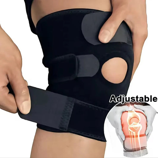 Orthopedic Knee Brace - Adjustable Patella Support Knee Pad for Joint Pain Relief Sports Protection Meniscus Ligament Guard