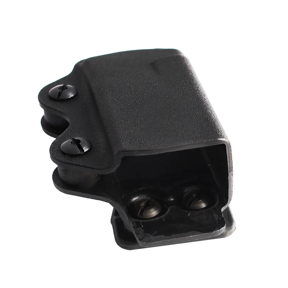 IWB OWB Magazine Pouch Holster - Single Stack Mag Carrier Compatible with Glock 17 19 26 23 27 & More
