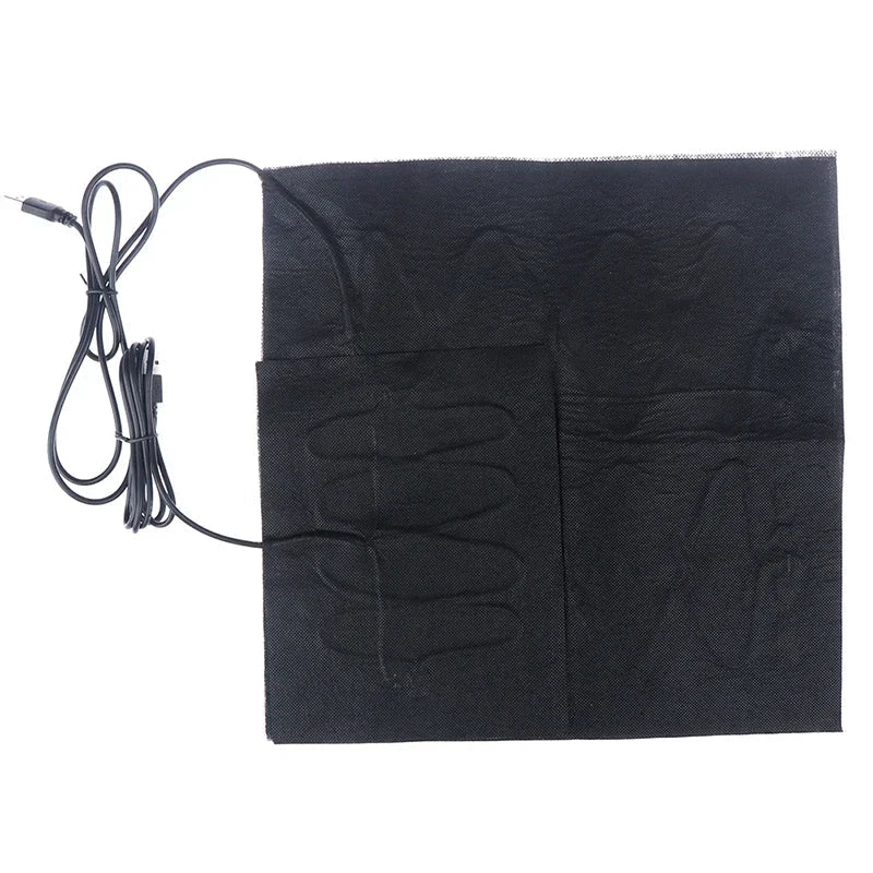 USB Far Infrared High-Temperature Heater – Carbon Fiber Electric Waist & Knee Heating Pad