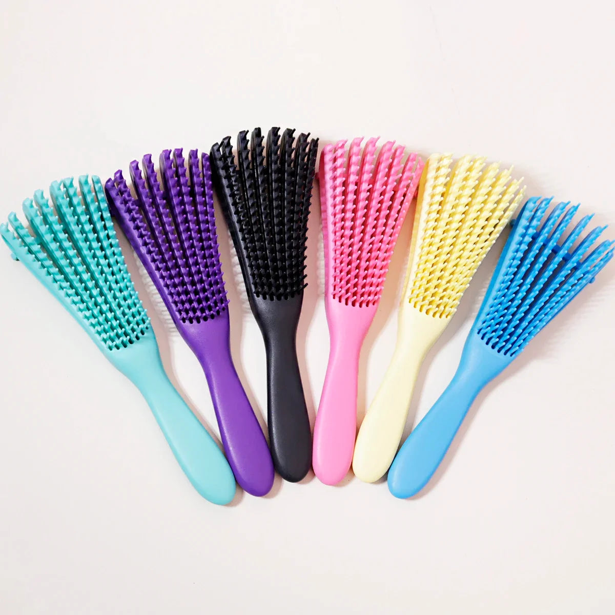 Scalp Massage Hair Brush - Anti-Static Detangling Curl Brush for Salon Styling & Wigs
