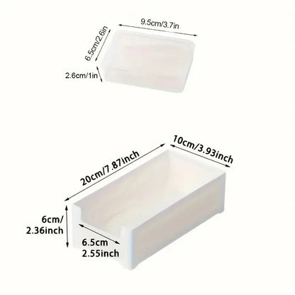 Cable Organizer Storage Box Set – Durable Plastic Cord, Charger & Device Management Organizer for Office & Home Use