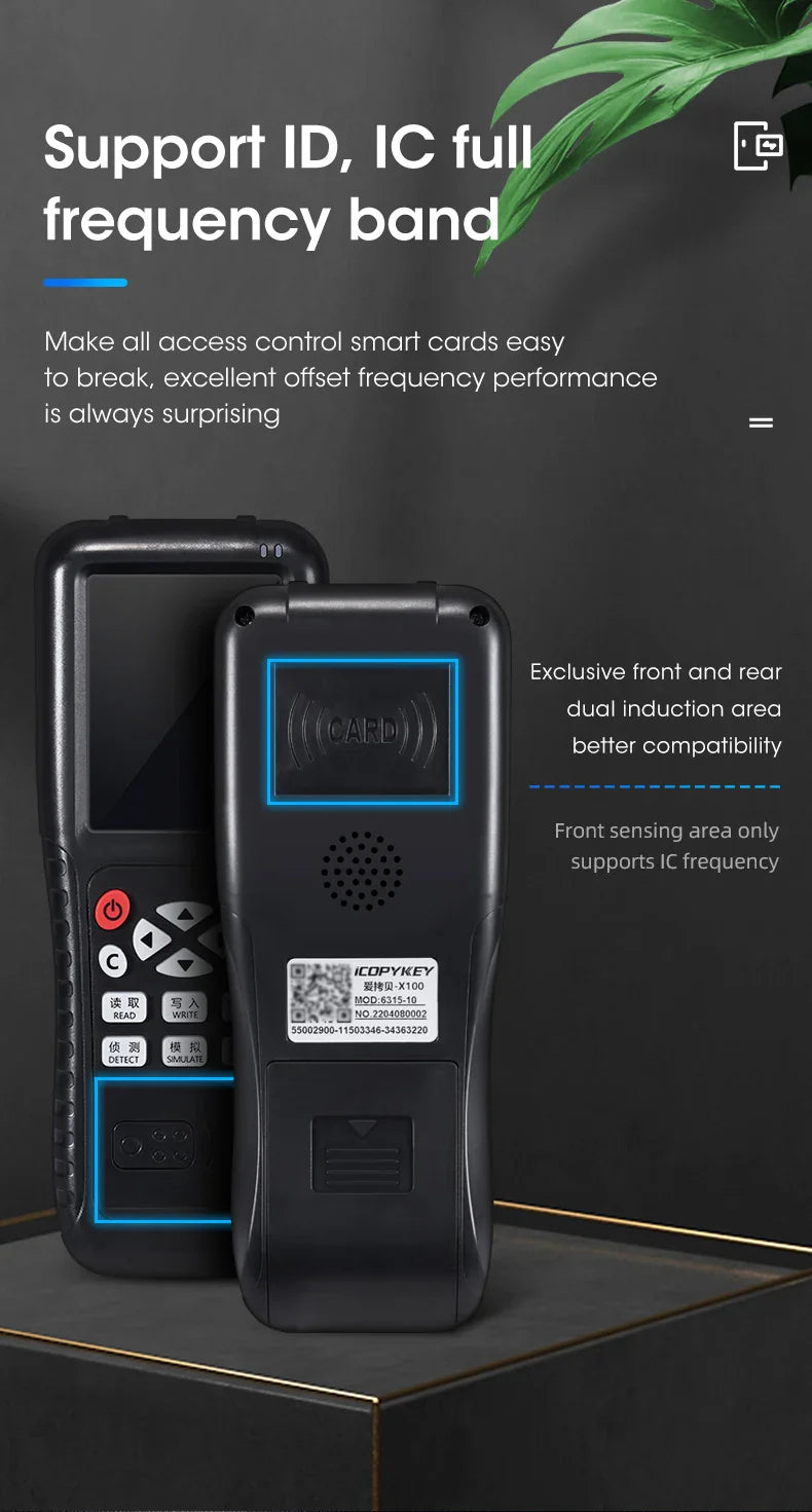 5YOA IX100 RFID Reader & Duplicator – Advanced Programmer, Copier & Writer for 13.56MHz & 125KHz Cards
