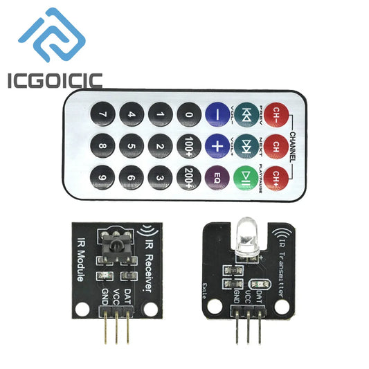 38kHz Infrared Transmitter Receiver Module - IR Remote Control Sensor for Arduino Robotics & DIY Electronics