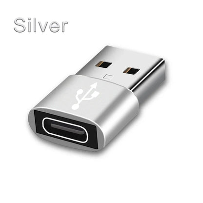 USB C 3.0 Adapter - Type C Male to USB 2.0 Female Converter for Mobile Phones, PC Laptops & Devices