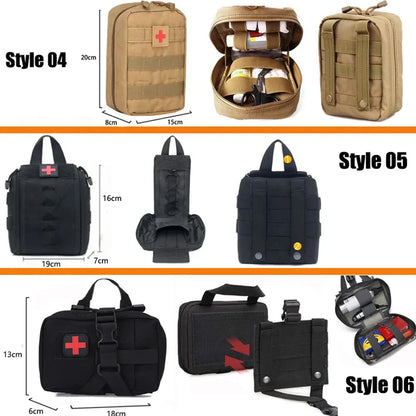 IFAK EDC Waist Bag – Outdoor First Aid & Survival Kit for Hunting, Camping, and Emergency Use