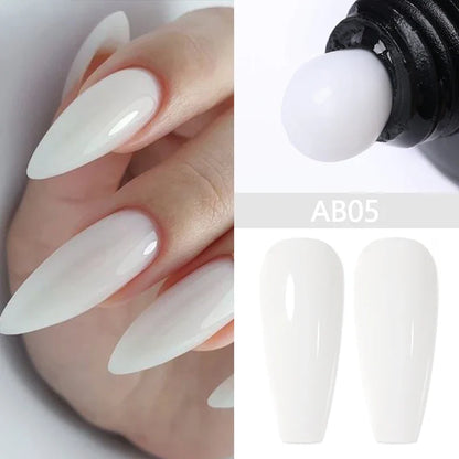 BORN PRETTY 30ML Nail Rhinestone & Gem Glue Gel – 3D Sculpting Adhesive for Nail Art, Flower Carving & DIY Decoration