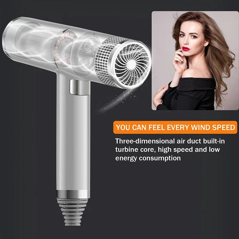Professional Ionic Hair Dryer - Infrared Blow Dryer With Hot & Cold Air Settings For Salon Styling & Hair Care