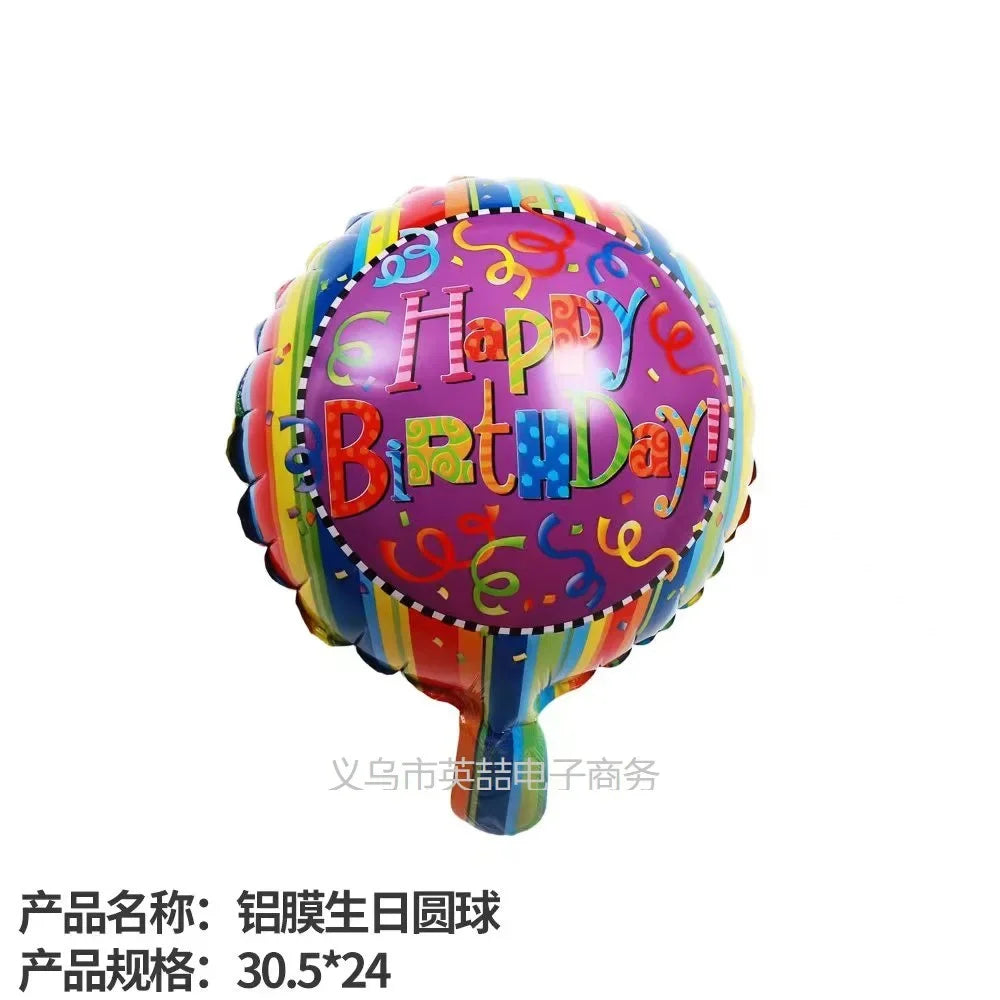 10-Inch Round Love-Shaped Aluminum Foil Balloon – English “Love” Design for Birthday, Valentine’s Day & Wedding Party Decorations