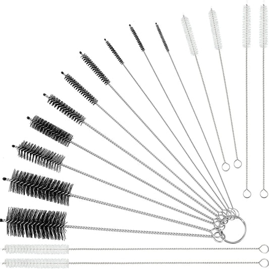 Nylon Cleaning Brush Set - Multi-Functional Spray, Straw, Sewing Machine & Paint Gun Cleaning Tools