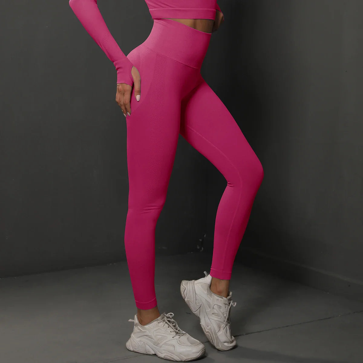 Women’s Seamless Gym Leggings – High-Waist Booty-Lifting Yoga & Fitness Pants, Sexy Sportswear