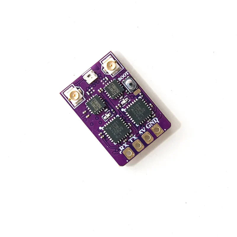ELRS 2.4G Dual Antenna Diversity Receiver – Built-in TCXO RX for FPV Freestyle & Long Range RC Racing Drones