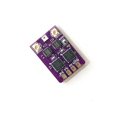ELRS 2.4G Dual Antenna Diversity Receiver – Built-in TCXO RX for FPV Freestyle & Long Range RC Racing Drones