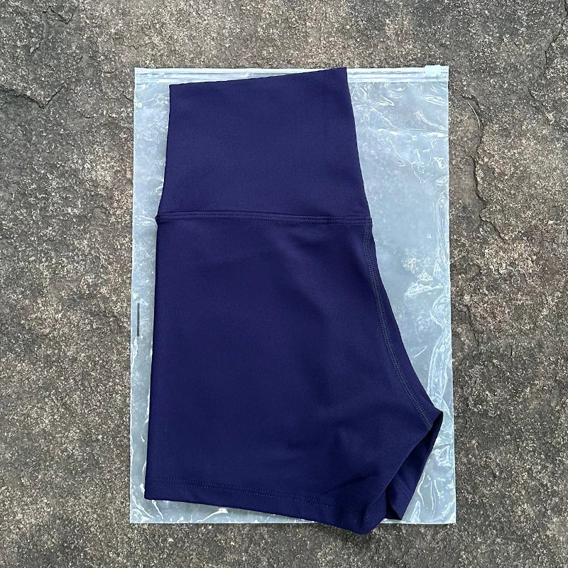 Women’s High Waist Yoga Shorts - Slim Fit Butt Lift Biker Shorts for Gym, Running, and Sports Workouts