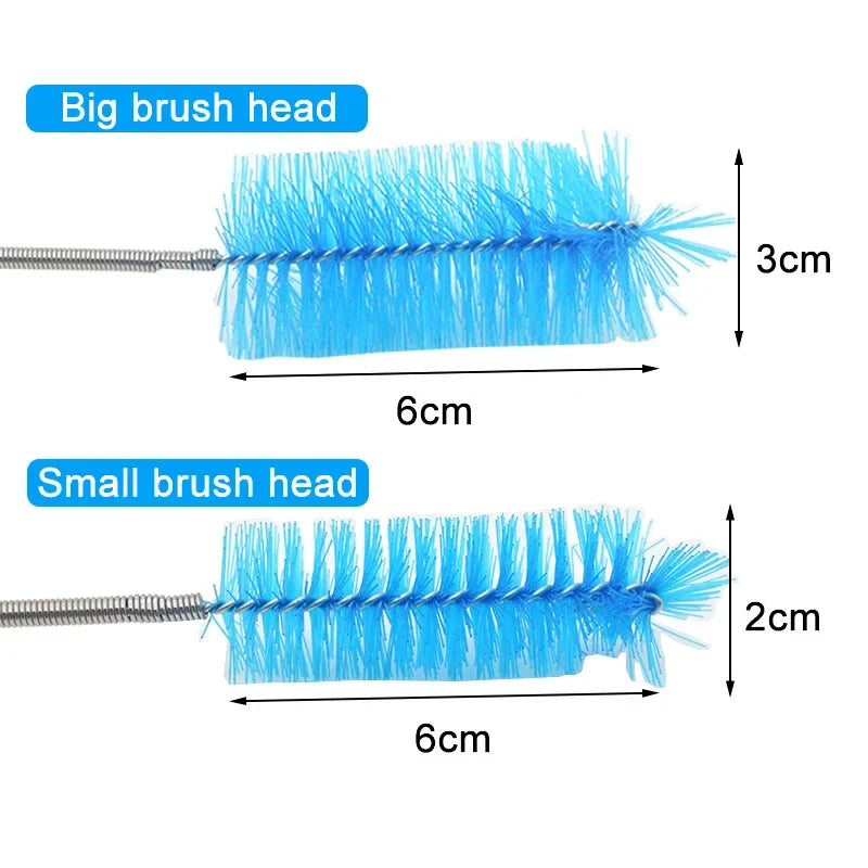 Fish Tank Cleaning Brush & Accessories – Water Filter Pump, Lily Pipe, Hose Tools for Aquatic Pets