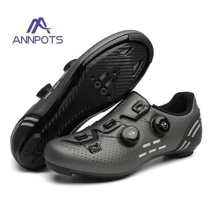 Non-Slip Mountain Bike Cycling Shoes - Unisex MTB Road Racing Sneakers for Men & Women Outdoor Riding