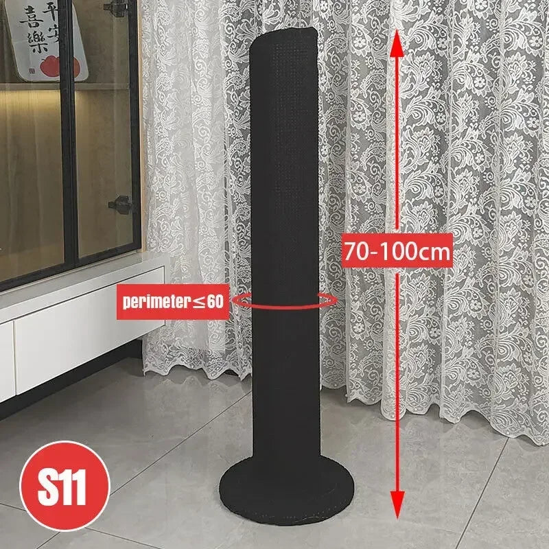 Tower Fan Protective Cover - Universal Vertical Floor Standing Fan Storage Bag for Dust, Dirt & Home Protection