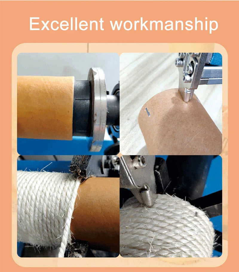 Cat Scratching Post Replacement – Sisal Rope DIY Cat Tree Tower Climbing Frame & Furniture Protector