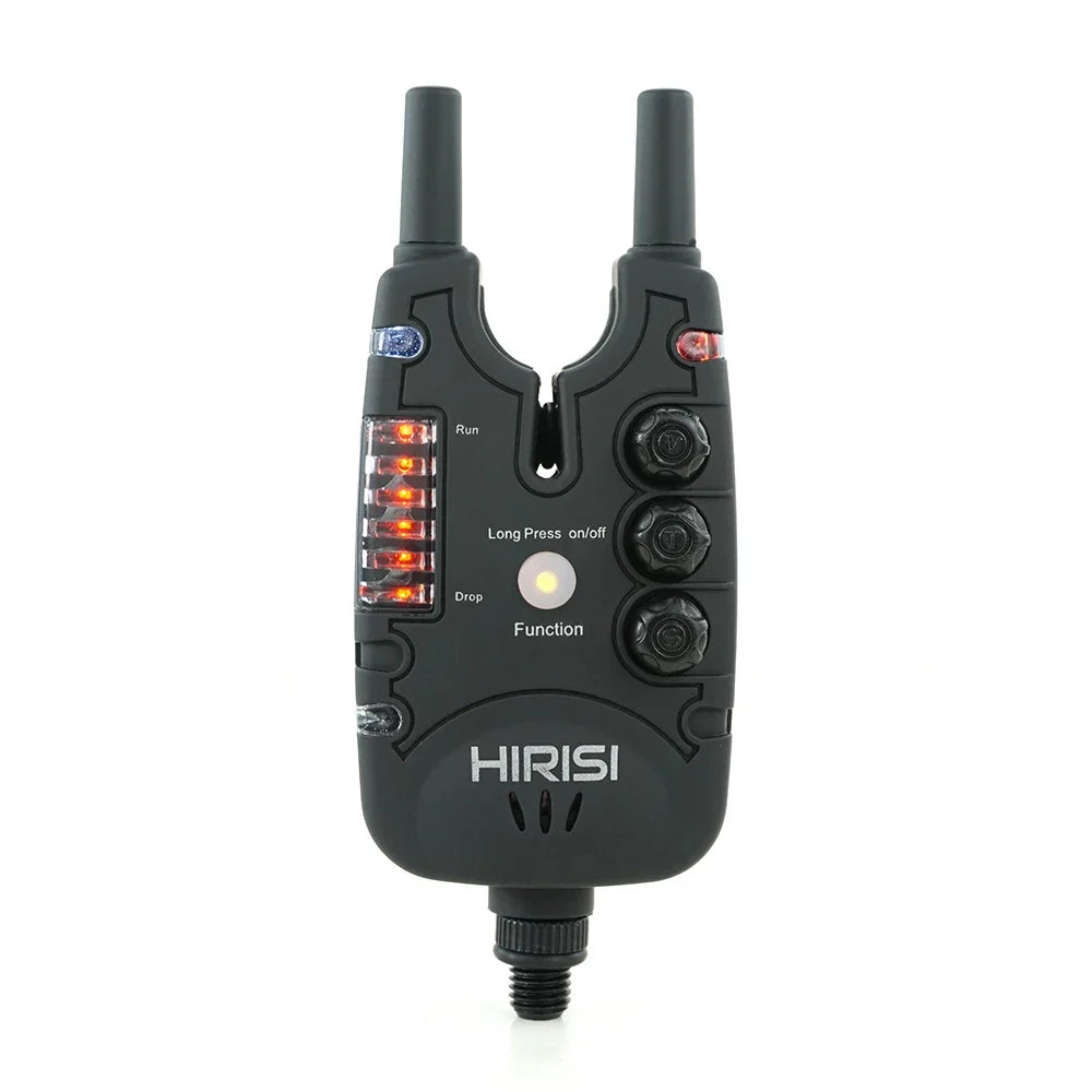 Hirisi Carp Fishing Bite Alarm - Adjustable Volume, Tone & Sensitivity LED Indicator B150
