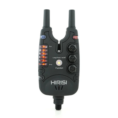 Hirisi Carp Fishing Bite Alarm - Adjustable Volume, Tone & Sensitivity LED Indicator B150