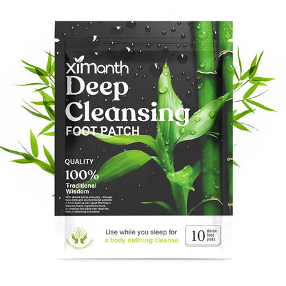 Natural Detox Foot Patches – 10-50PCS/Bag, Herbal Stress Relief, Deep Sleep, and Foot Care Detox Stickers