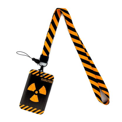Gamer ID Card Holder Lanyard — Cool Credential Neck Strap & Badge Keychain for Men & Women