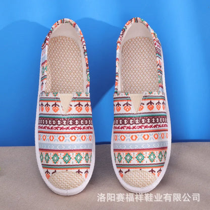 Women’s Summer Mesh Flat Shoes - Breathable Lightweight Slip-On Loafers & Casual Comfort Sneakers