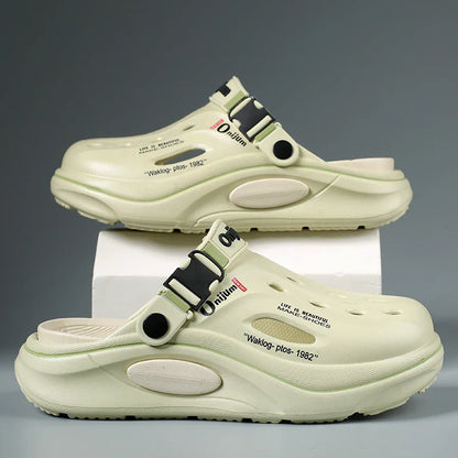 Classic Summer Men’s Clogs – Breathable EVA Garden Shoes, Outdoor Beach Slides & Home Sandals