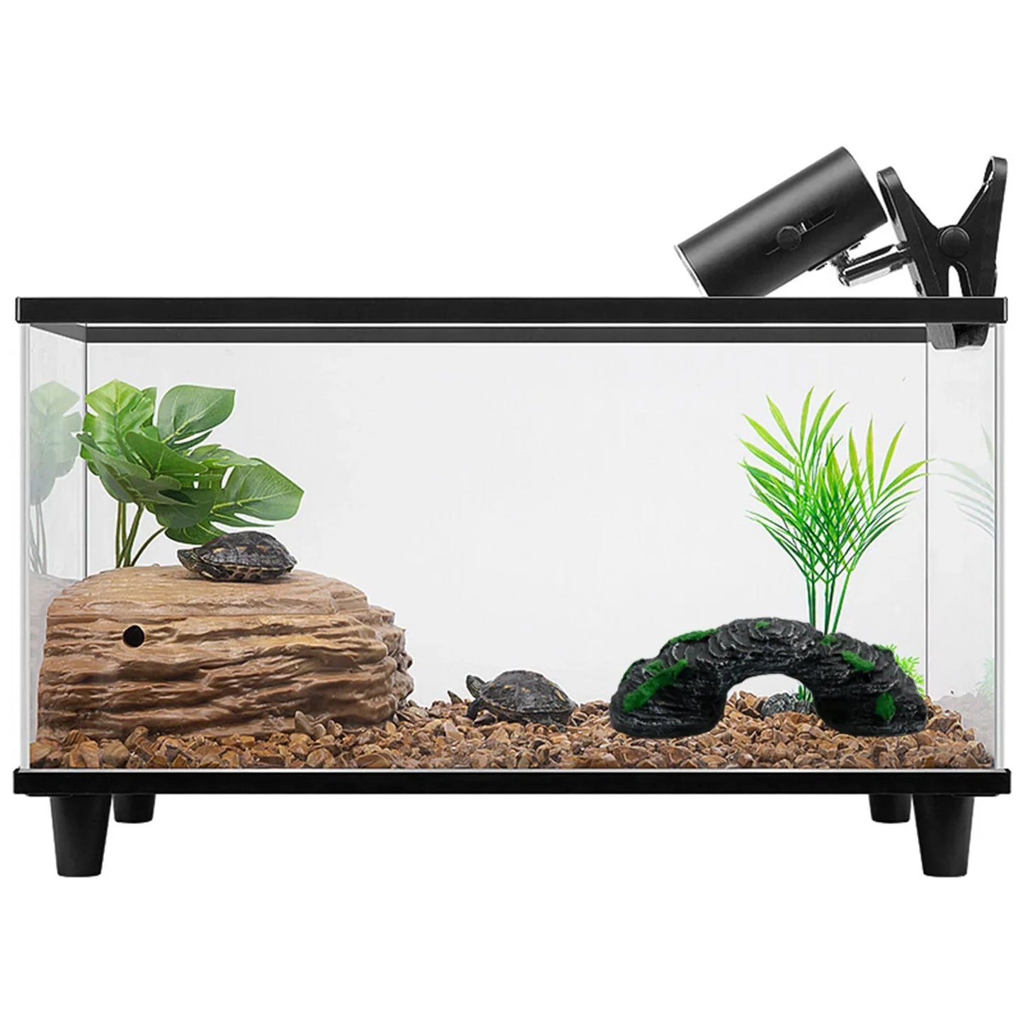 Fish Tank Resin Bridge Decoration — Artificial Aquarium Landscape Ornament & Cave Accessory for Aquatic Pets