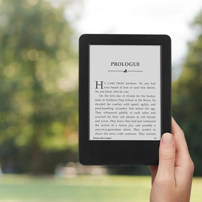 Original Kindle 6th & 8th Gen E-Book Reader, 6-Inch E-Ink Touchscreen, WiFi, No Light, Better Than Kobo E-Reader